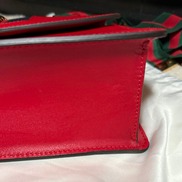 ❤️Gucci Small Red Sylvie Bag ( MODEL: 421882 001998) ❤️ - Picture 10 of 13